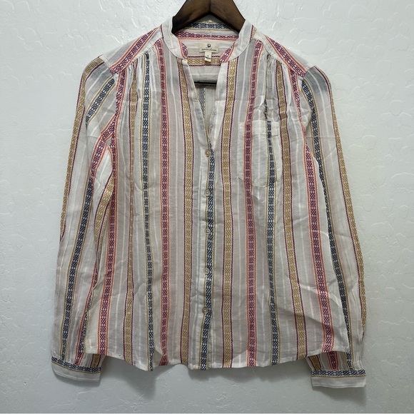 Johnny Cotton Women’s Embroidered Long Sleeve Shirt Size S - Picture 1 of 6